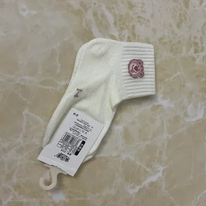 جوراب نیم ساق رو مچ طرح دار