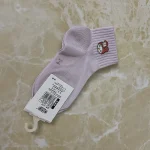 جوراب نیم ساق رو مچ طرح دار